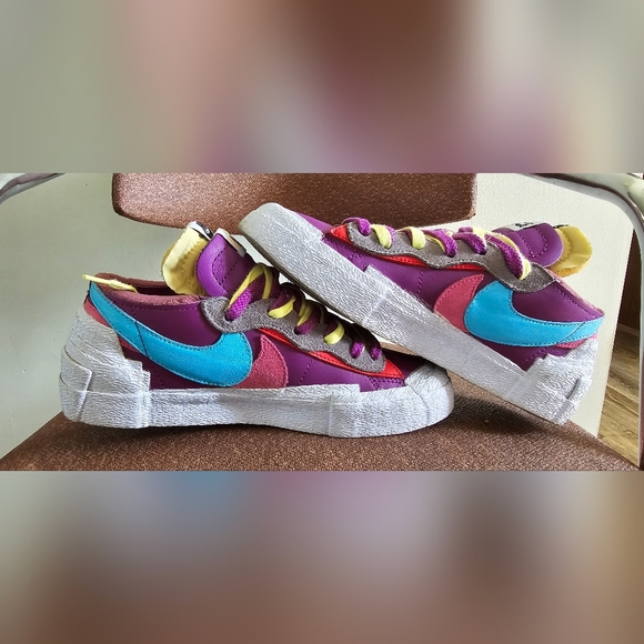Nike KAWS Purple Dusk Style Code: DM7901-500 Low Sacai Blazer - Picture 4 of 12